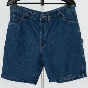 Wrangler Blue Carpenter Jean Shorts Size 44